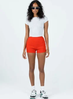 Princess Polly Bailey Bike Short  Red Sale