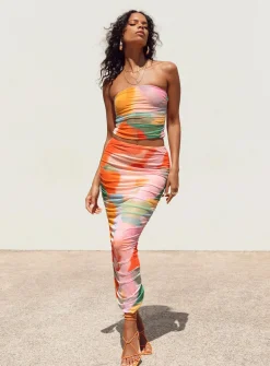 Princess Polly Balcatta Maxi Skirt  Multi Outlet