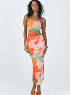 Princess Polly Balcatta Maxi Skirt  Multi Outlet