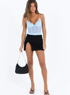 Princess Polly Bamba Bodysuit Blue Store