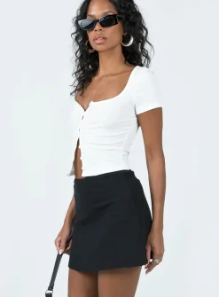 Princess Polly Banksia Mini Skirt  Black Best Sale