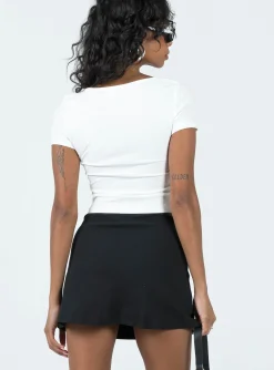 Princess Polly Banksia Mini Skirt  Black Best Sale