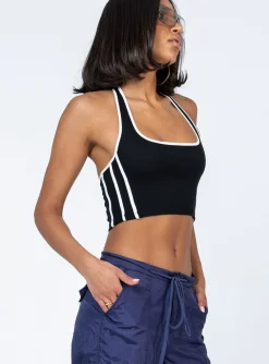 Princess Polly Bardwell Top  Black Sale