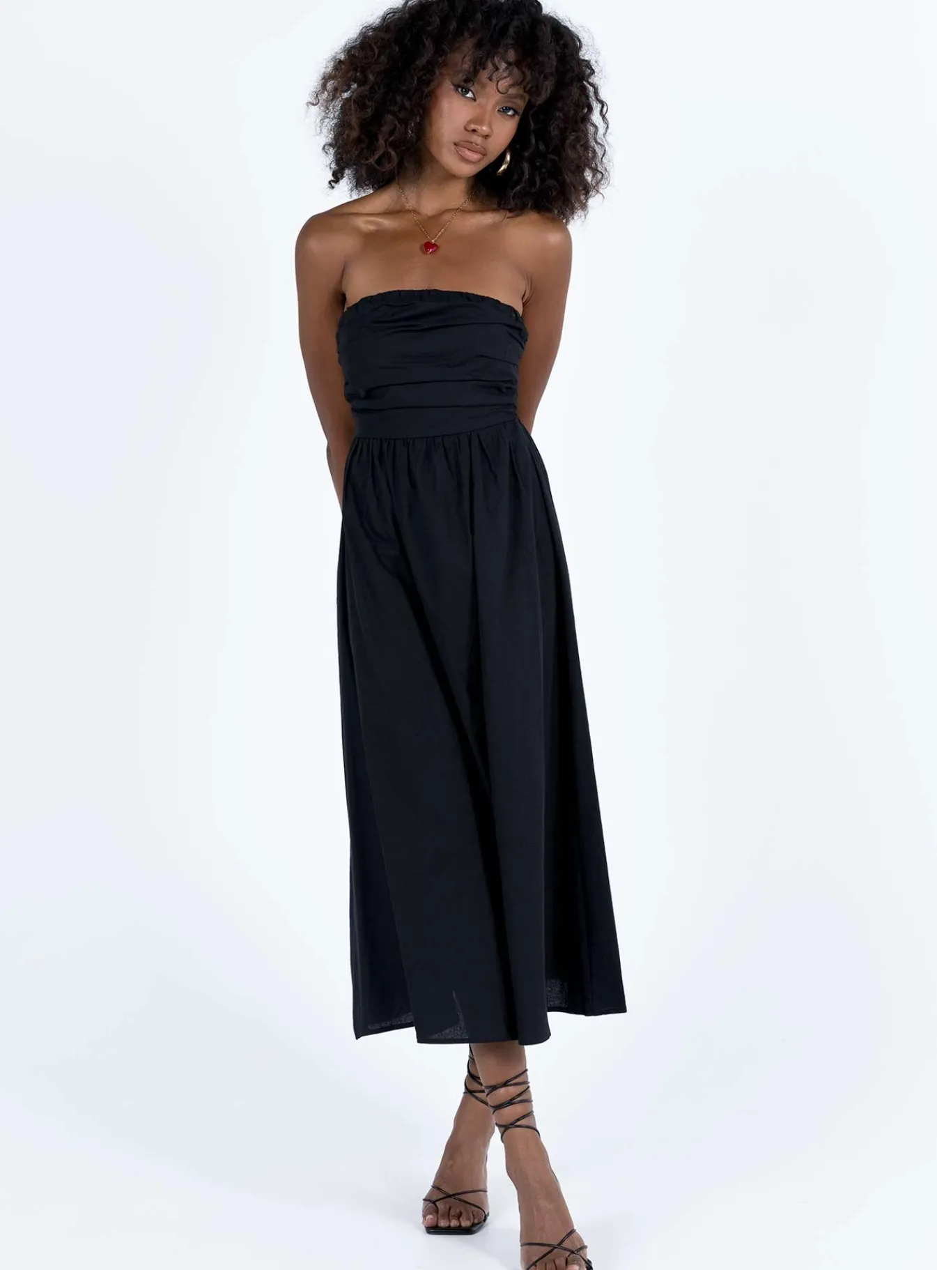 Princess Polly Barina Maxi Dress Black Best