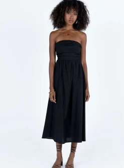 Princess Polly Barina Maxi Dress Black Best