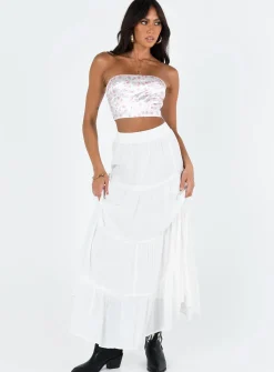 Princess Polly Barnsley Strapless Top  Multi Shop