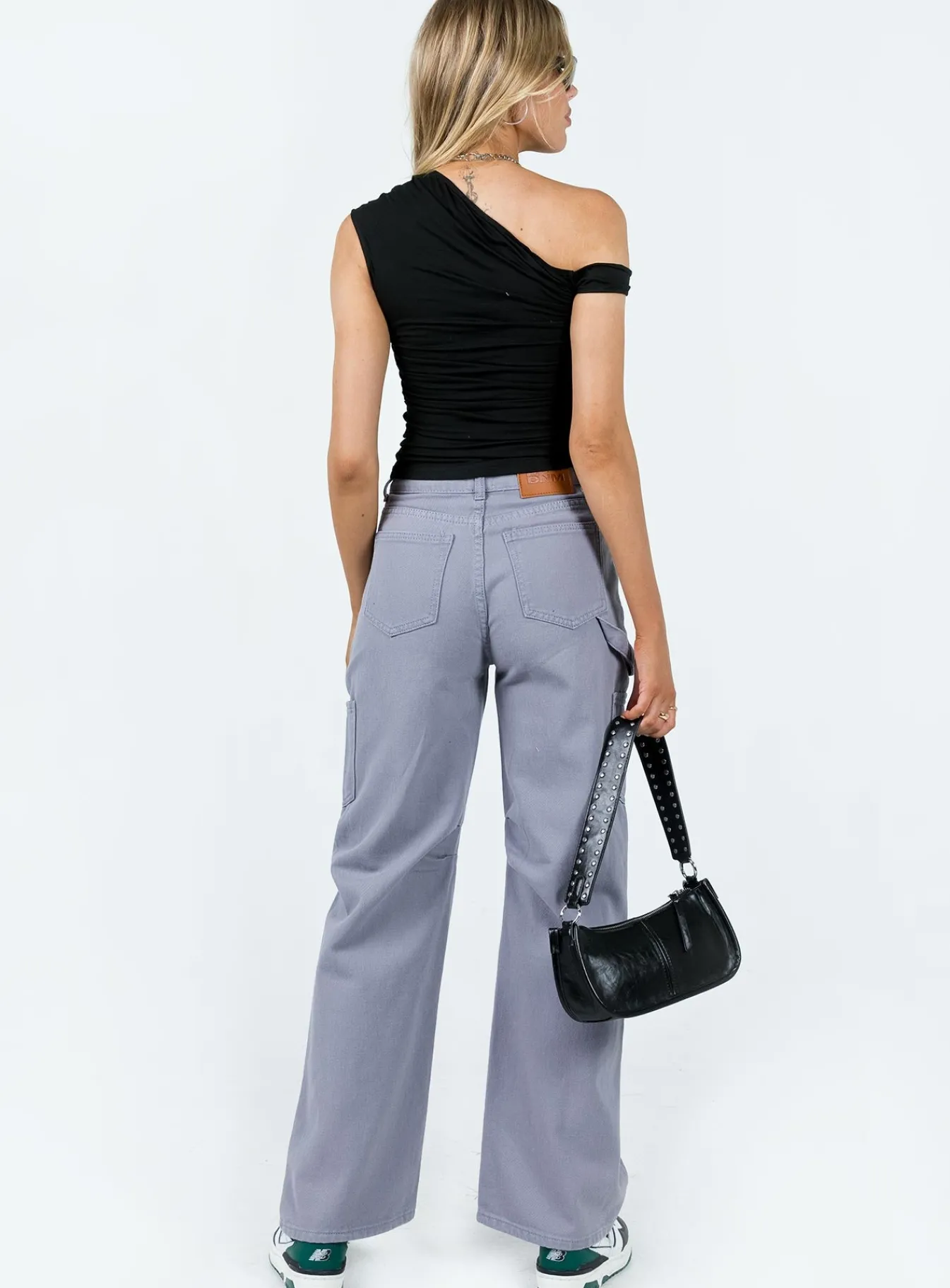 Princess Polly Bassett Cargo Jeans Grey Store