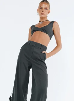 Princess Polly Baugh Set  Grey Clearance