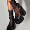Princess Polly Bazley Lace Socks  Black Best Sale