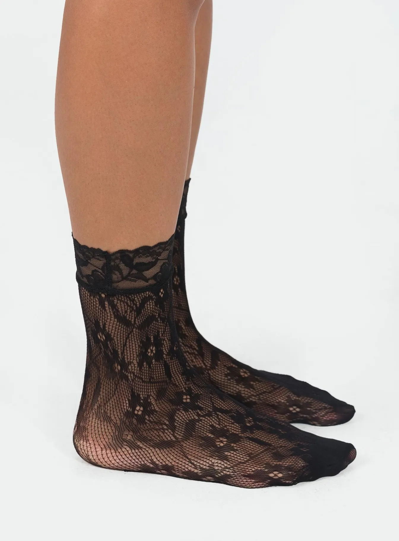 Princess Polly Bazley Lace Socks Black Best Sale