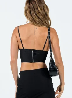Princess Polly Bedford Top Black Outlet
