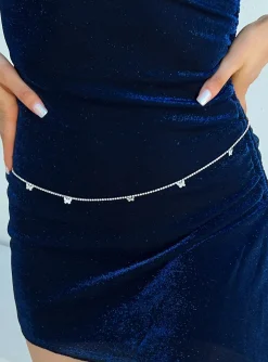 Princess Polly Believer Chain Belt  Silver Fashion