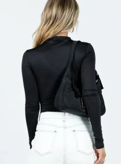 Princess Polly Belli Cut Out Bodysuit Black Fashion