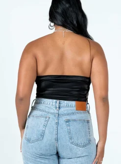 Princess Polly Benko Strapless Bodysuit  Black Best