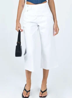 Princess Polly Berlin 90'S Denim Jeans  White Best Sale