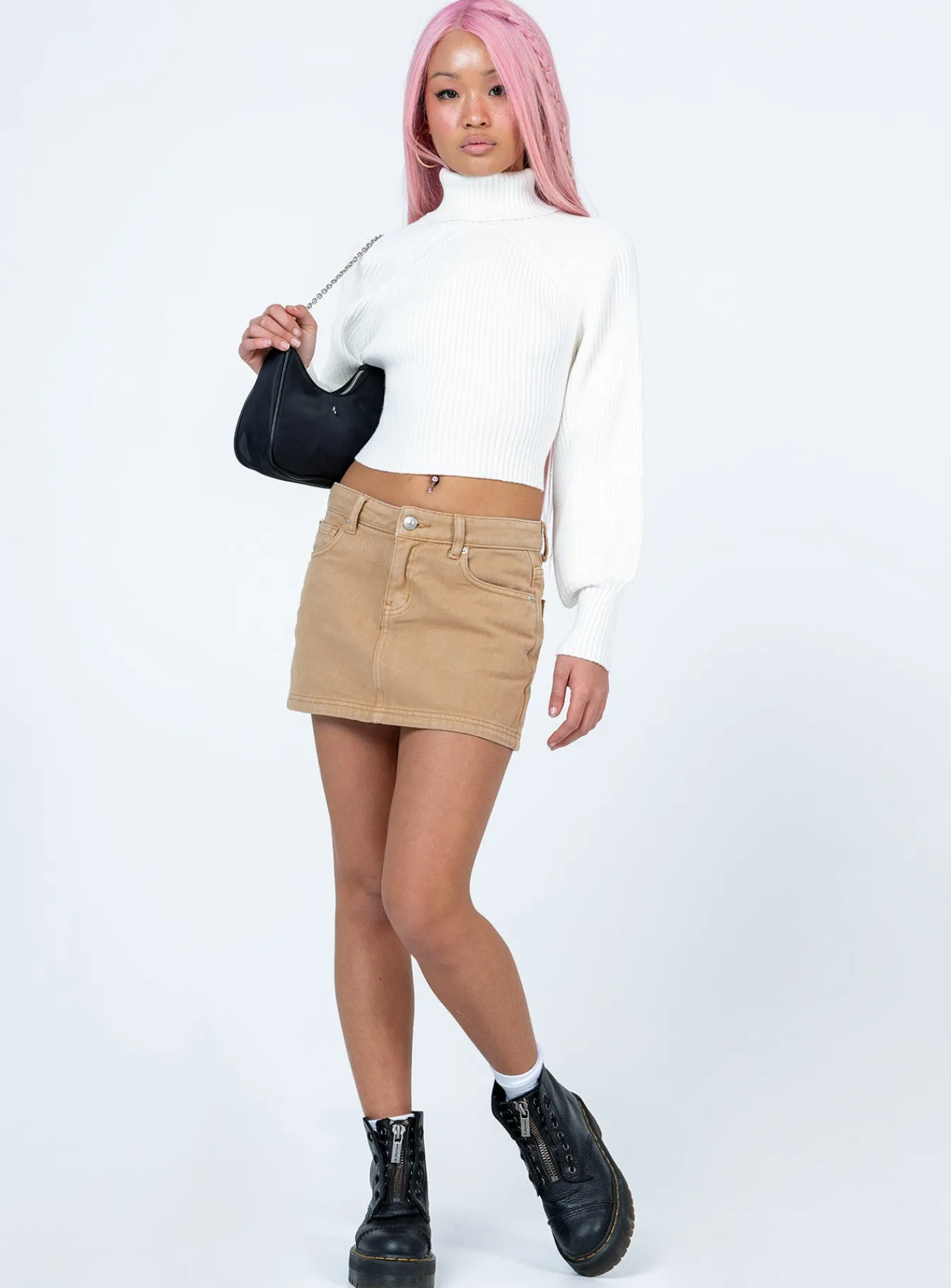 Princess Polly Bernadette Sweater White Outlet