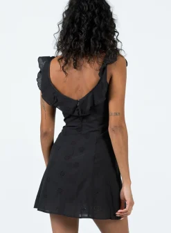 Princess Polly Besiana Mini Dress Black Hot