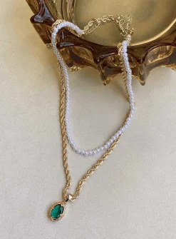 Princess Polly Besson Necklace Set  Multi Cheap