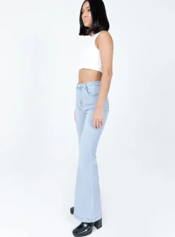 Princess Polly Better With You Jeans Light Wash Denim Online