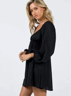Princess Polly Bettie Mini Dress  Black Sale