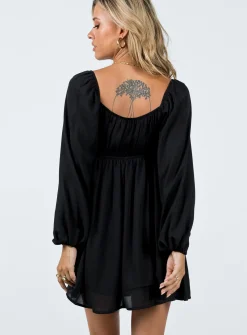 Princess Polly Bettie Mini Dress  Black Sale