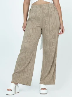 Princess Polly Bettina Pants  Beige Cheap