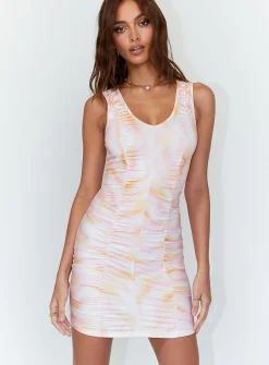Princess Polly Bianca Mini Dress  Orange Outlet