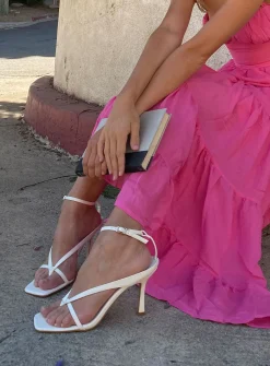 Princess Polly Billini Stefani Heel  White Shop