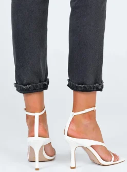 Princess Polly Billini Stefani Heel  White Shop