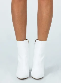 Princess Polly Billini Tio Boots  White Flash Sale