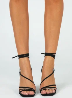 Princess Polly Billini Viva Heel  Black Fashion