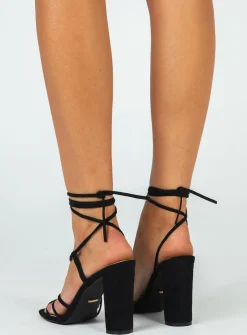Princess Polly Billini Viva Heel  Black Fashion