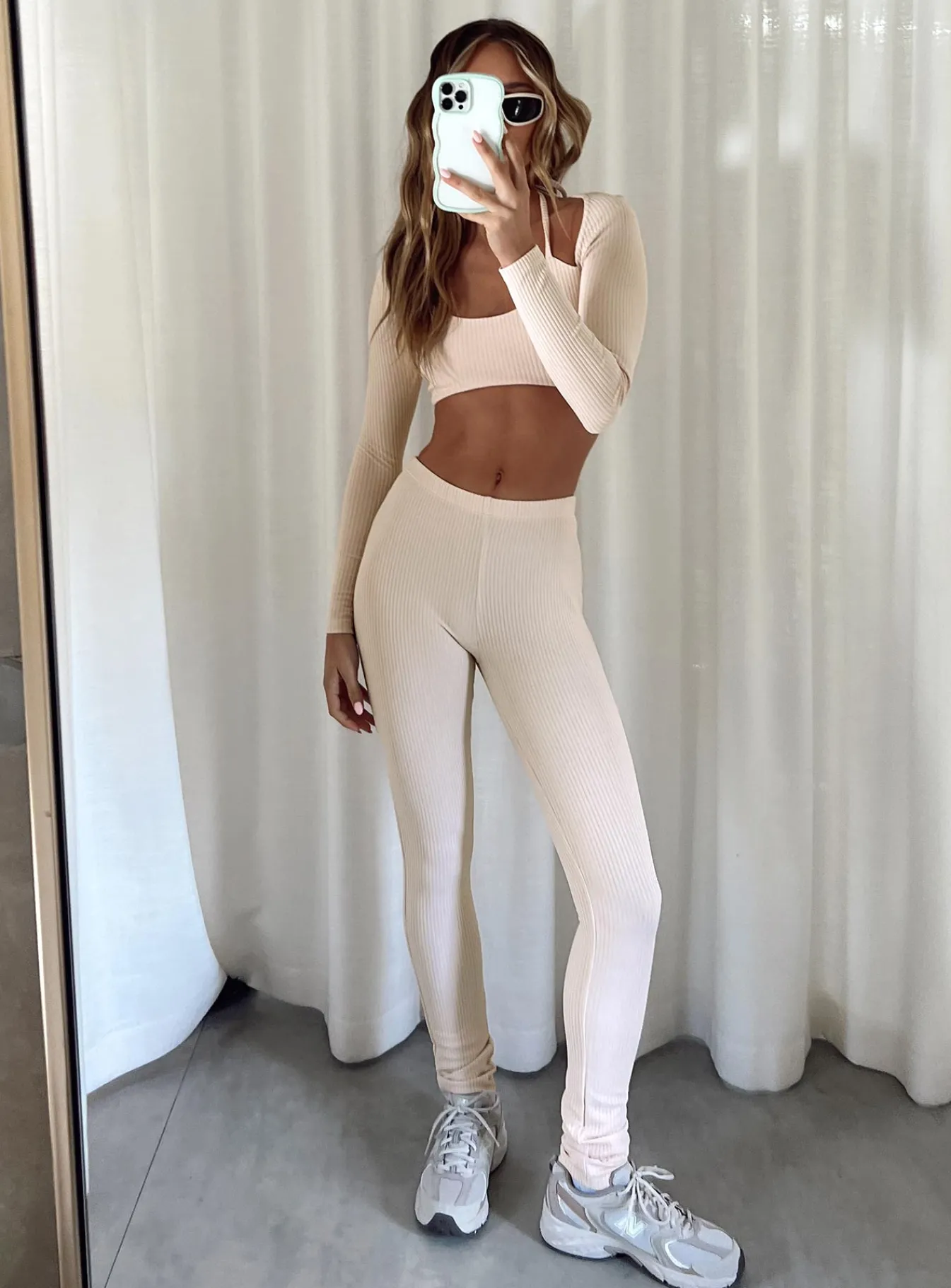 Princess Polly Birnam Set Beige Hot
