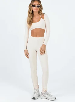 Princess Polly Birnam Set Beige Hot