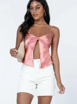 Princess Polly Blaire Denim Shorts  White Store
