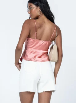 Princess Polly Blaire Denim Shorts  White Store