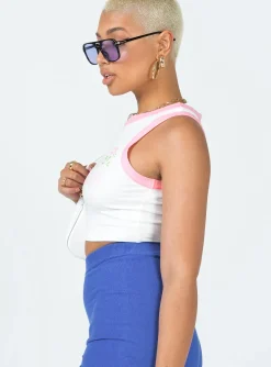 Princess Polly Bless This Mess Top  White Fashion