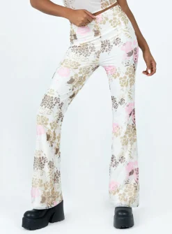 Princess Polly Bohemian Romance Pant  Multi New