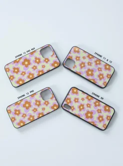 Princess Polly Botanica Iphone Case   Yellow Floral Hot