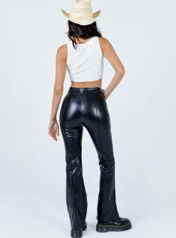 Princess Polly Braden Pant  Black Hot