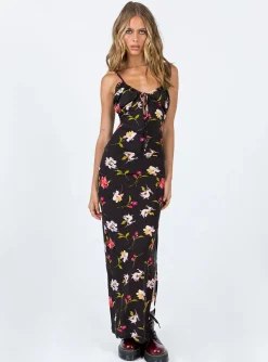 Princess Polly Brailey Maxi Dressmulti   Black Fashion