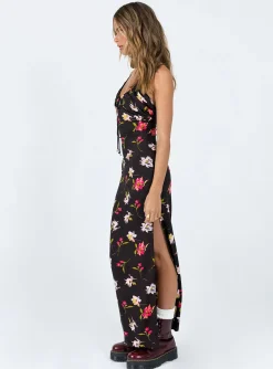 Princess Polly Brailey Maxi Dressmulti   Black Fashion