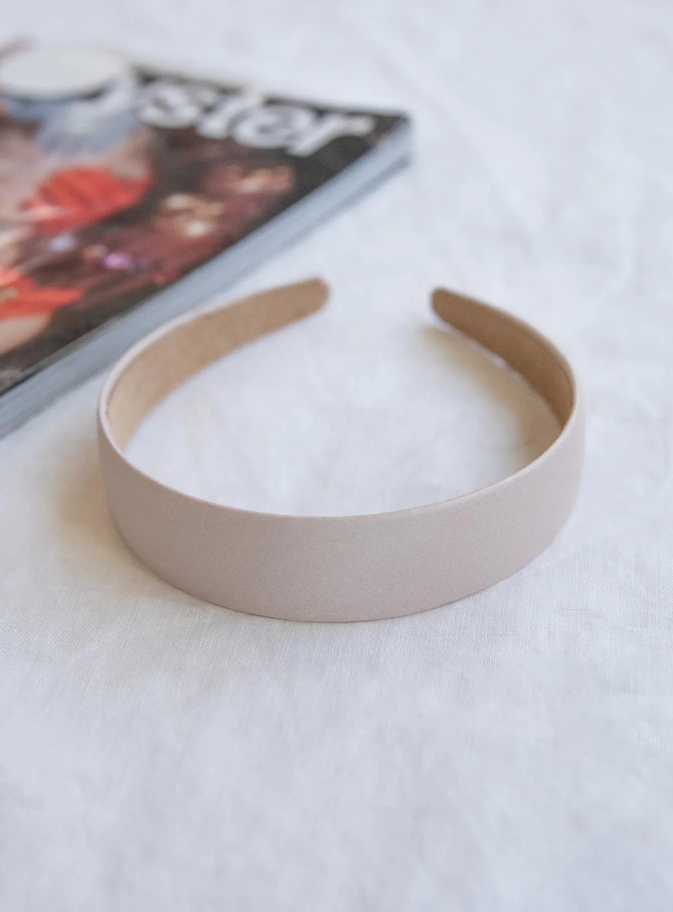 Princess Polly Bratitude Headband Beige New