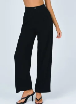 Princess Polly Brenda Pants   Black Online