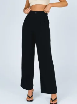 Princess Polly Brenda Pants Black Online