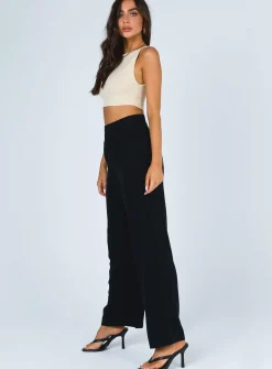 Princess Polly Brenda Pants Black Online