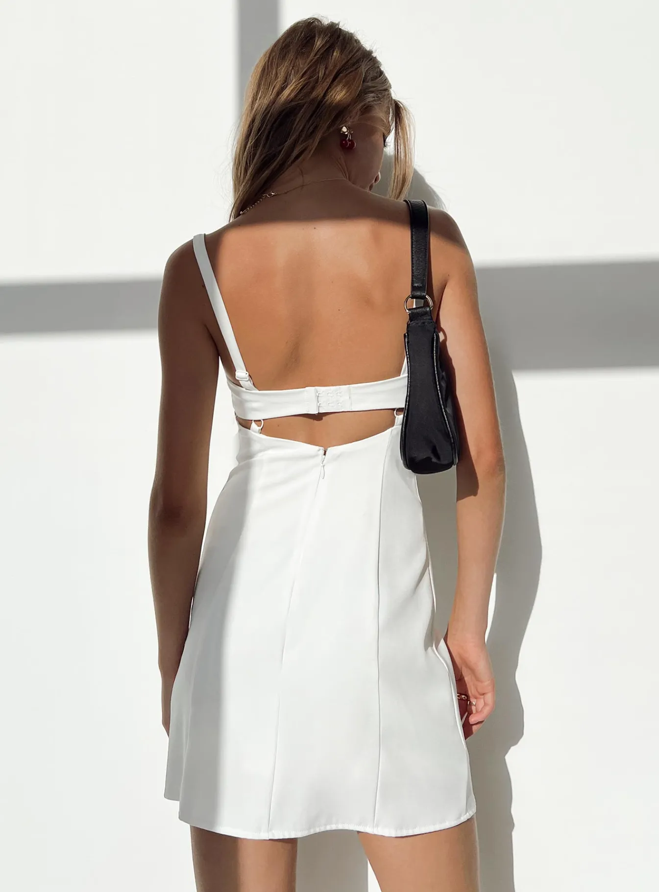 Princess Polly Briana Mini Dress White Cheap