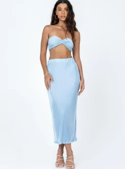 Princess Polly Brianna Set  Blue Discount