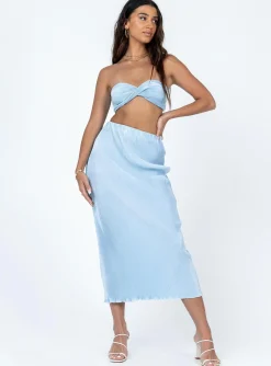 Princess Polly Brianna Set  Blue Discount