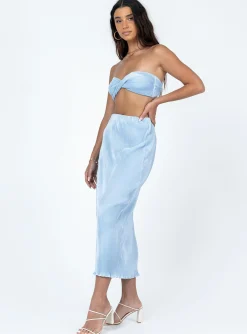 Princess Polly Brianna Set  Blue Discount